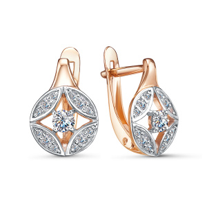 Серьги 2555307 1 1 1 (Au 585)