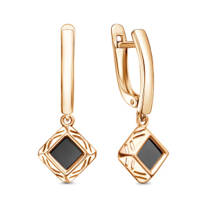 Серьги 122114 (Au 585)