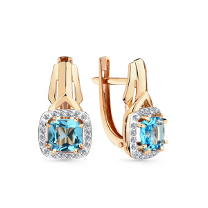 Серьги 02-3-505-6801-011 (Au 585)