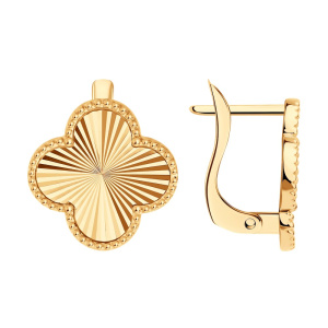 Серьги 0200602 (Au 585)