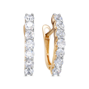 Серьги 21803870 (Au 585)