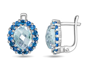 Серьги 654686 (Ag 925)