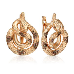 Серьги 02-5497-00-404-1110 (Au 585)