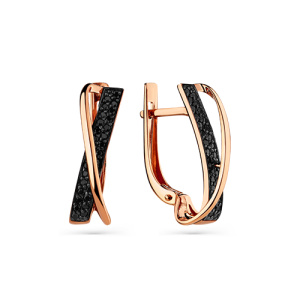 Серьги 02-3-345-7400-012 (Au 585)