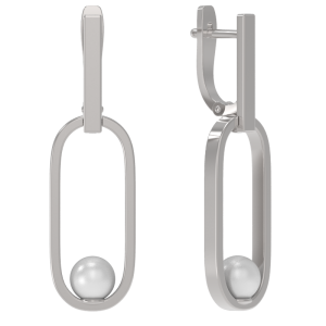 Серьги 1038822-01250-2S (Ag 925)