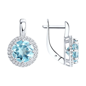 Серьги 94-320-02052-1 (Ag 925)