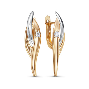 Серьги 1200822 (Au 585)