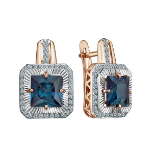 Серьги 2704508 1 2 1 (Au 585)