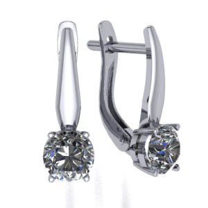 Серьги S2180081010 (Ag 925)