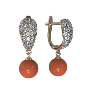 Серьги 1024512-01110-K (Ag 925)