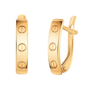 Серьги 21119 (Au 585)