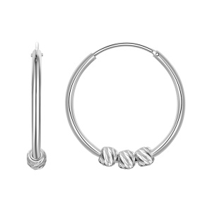 Серьги MCY 13-25A (Ag 925)