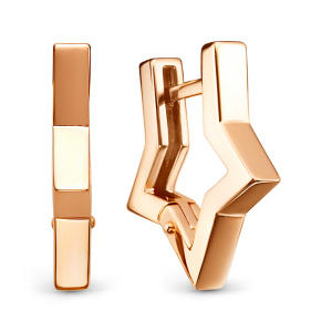 Серьги 120916 (Au 585)