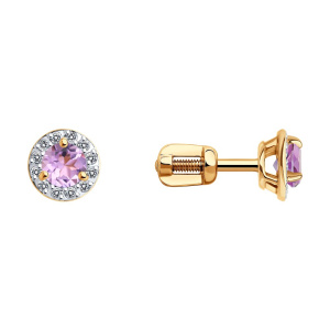 Серьги 51-322-01744-4 (Au 585)