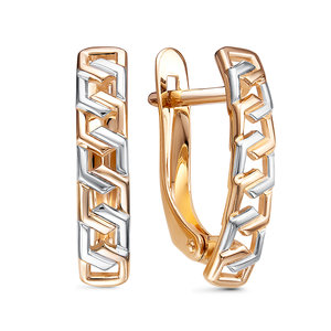 Серьги 2204109 (Au 585)