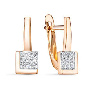 Серьги 1205784 (Au 585)