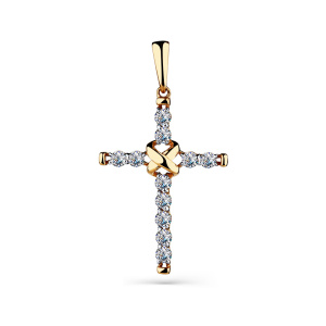 Крест 004-0047-0001-011 (Au 585)