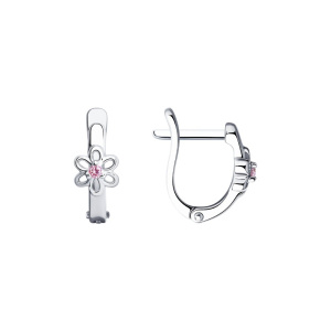 Серьги 94-120-01132-1 (Ag 925)