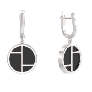 Серьги 1047802-01290-Y (Ag 925)