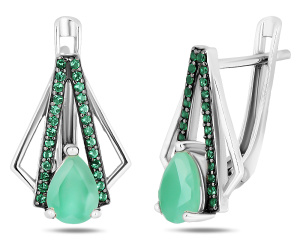 Серьги 657654 (Ag 925)