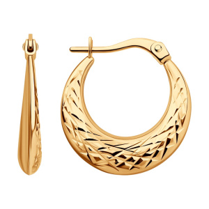 Серьги 0200681 (Au 585)