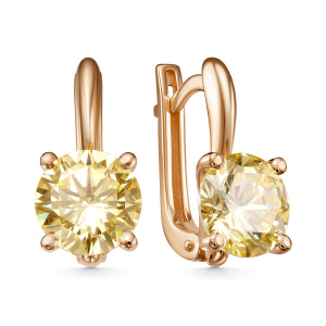 Серьги 120568 (Au 585)