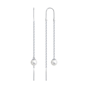 Серьги 94025916 (Ag 925)