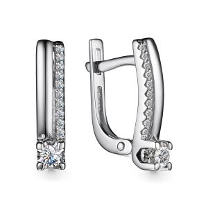 Серьги 24756-200 (Au 585)