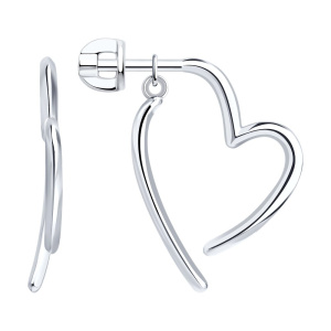 Серьги 94-122-02340-1 (Ag 925)