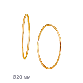 Серьги 14997 (Au 585)