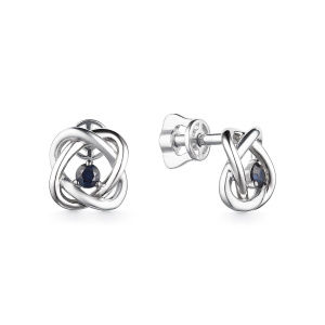 Серьги 24877-202 (Au 585)