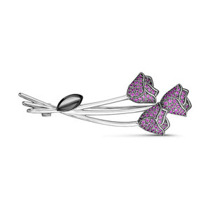 Брошь с060265 (Ag 925)