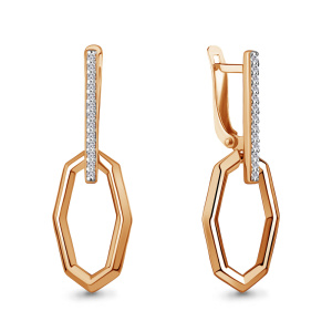 Серьги 49924А (Au 585)