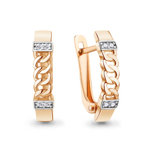 Серьги 49951А (Au 585)