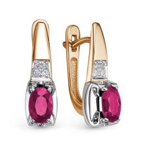 Серьги С1748-124 (Au 585)