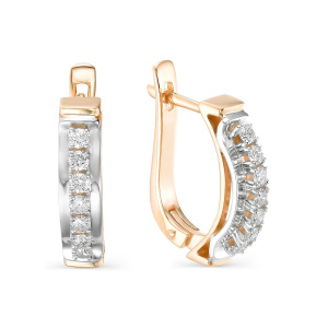 Серьги 498-210 (Au 585)