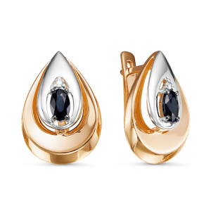 Серьги БР221047 (Au 585)