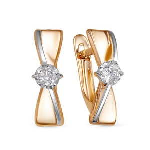 Серьги 1200132 (Au 585)