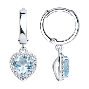 Серьги 92022964 (Ag 925)