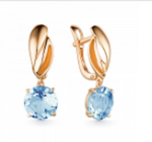 Серьги 21803320 (Au 585)