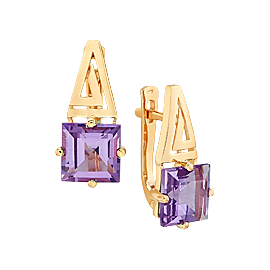 Серьги 15237 (Au 585)