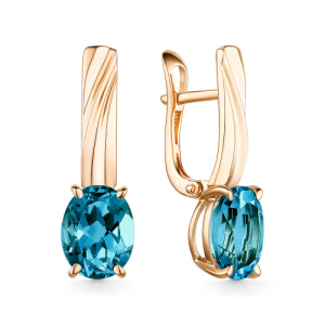 Серьги 21803334 (Au 585)