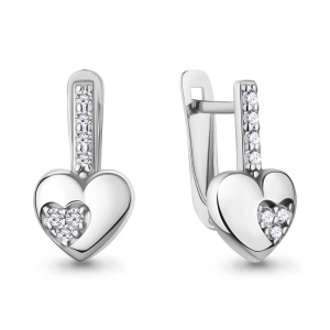 Серьги 400367А (Ag 925)