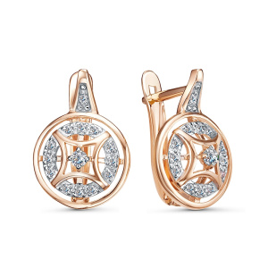 Серьги 2556107 1 1 1 (Au 585)