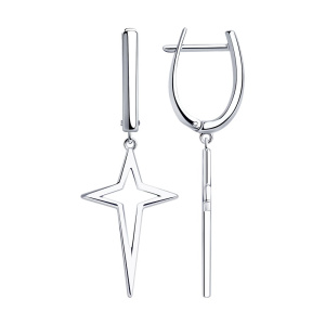 Серьги 94024812 (Ag 925)