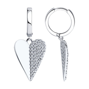 Серьги 94026446 (Ag 925)