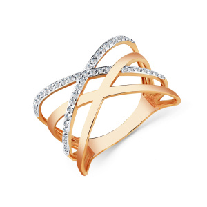 Кольцо 001-0718-0001-011 (Au 585)