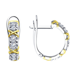 Серьги 94-120-01990-1 (Ag 925)