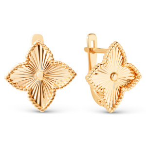 Серьги 023162-1010 (Au 585)