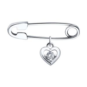 Брошь 94-140-02698-1 (Ag 925)